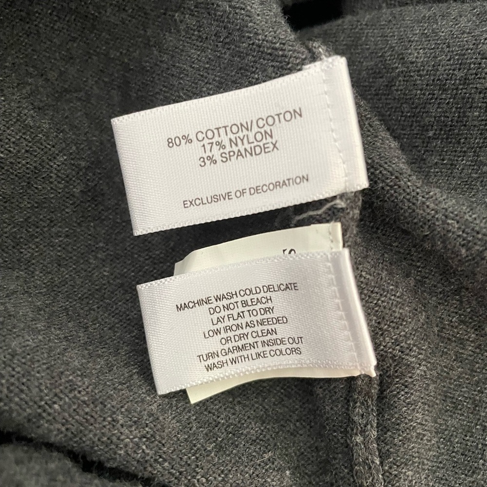 Cutter & Buck Gray Quarter-Zip Sweatshirt Size XL Tall - Picture 7 of 9